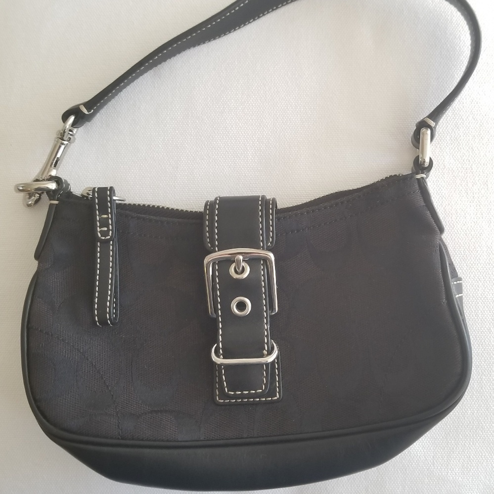 Coach Mini Bag with Buckle Closure